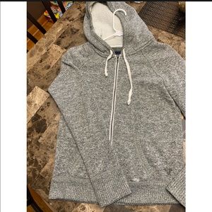 AE grey zip up jacket